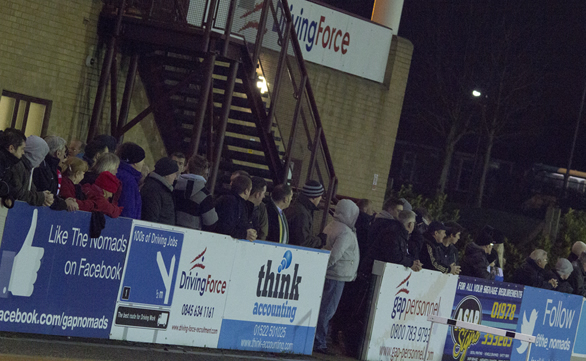 Nomads increase attendances by 64% over two and a half years.