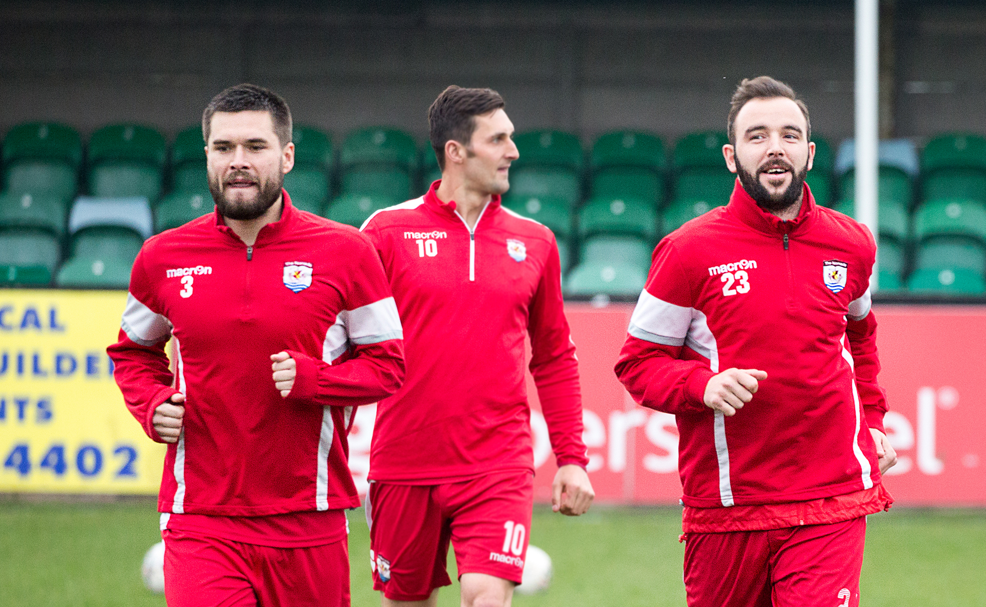 Kai Edwards (left) and Mike Pearson (right) have left Connah's Quay Nomads