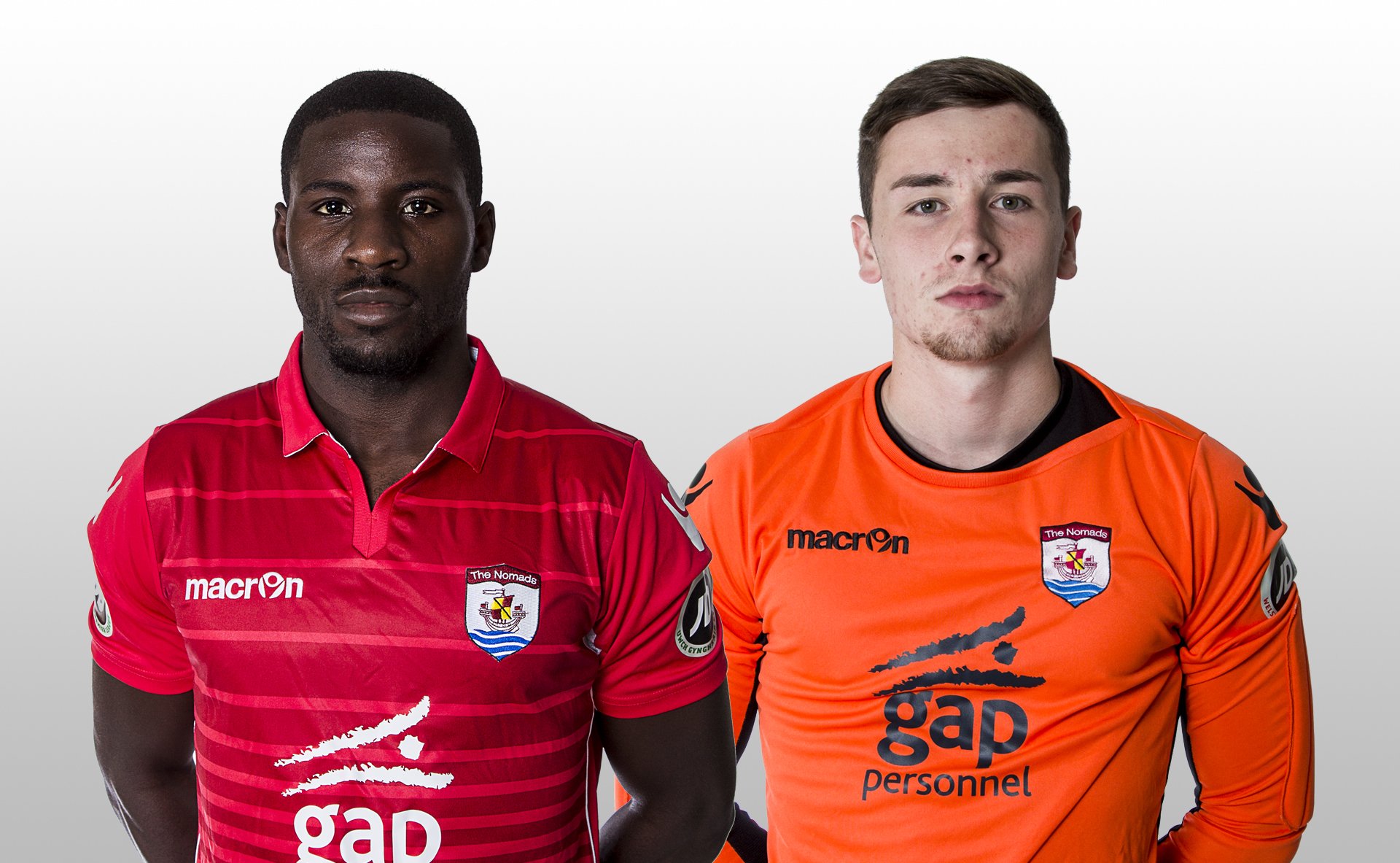 Michael Bakare and Rhys Williams have both extended their contracts at Connah's Quay Nomads