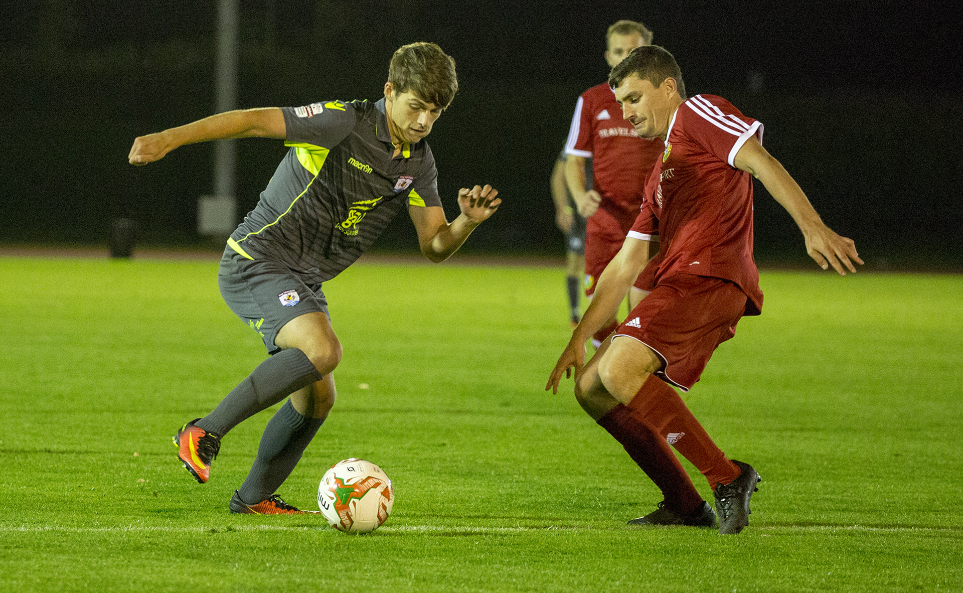 16-year-old Conor Harwood made his first team debut for The Nomads - © NCM Media