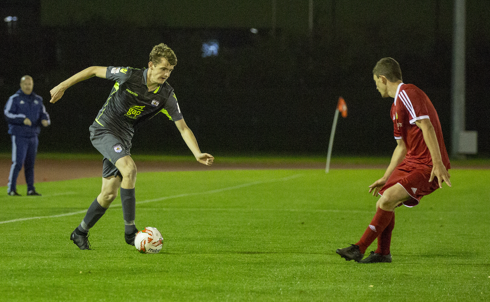 18-year-old Luke Blizzard made his competitive debut for The Nomads - © NCM Media