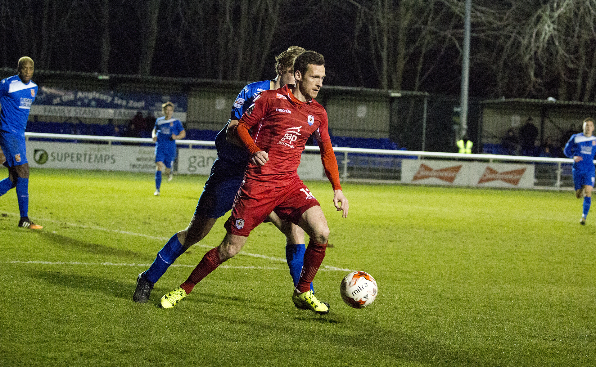 Matty Williams on the attack for The Nomads - © NCM Media
