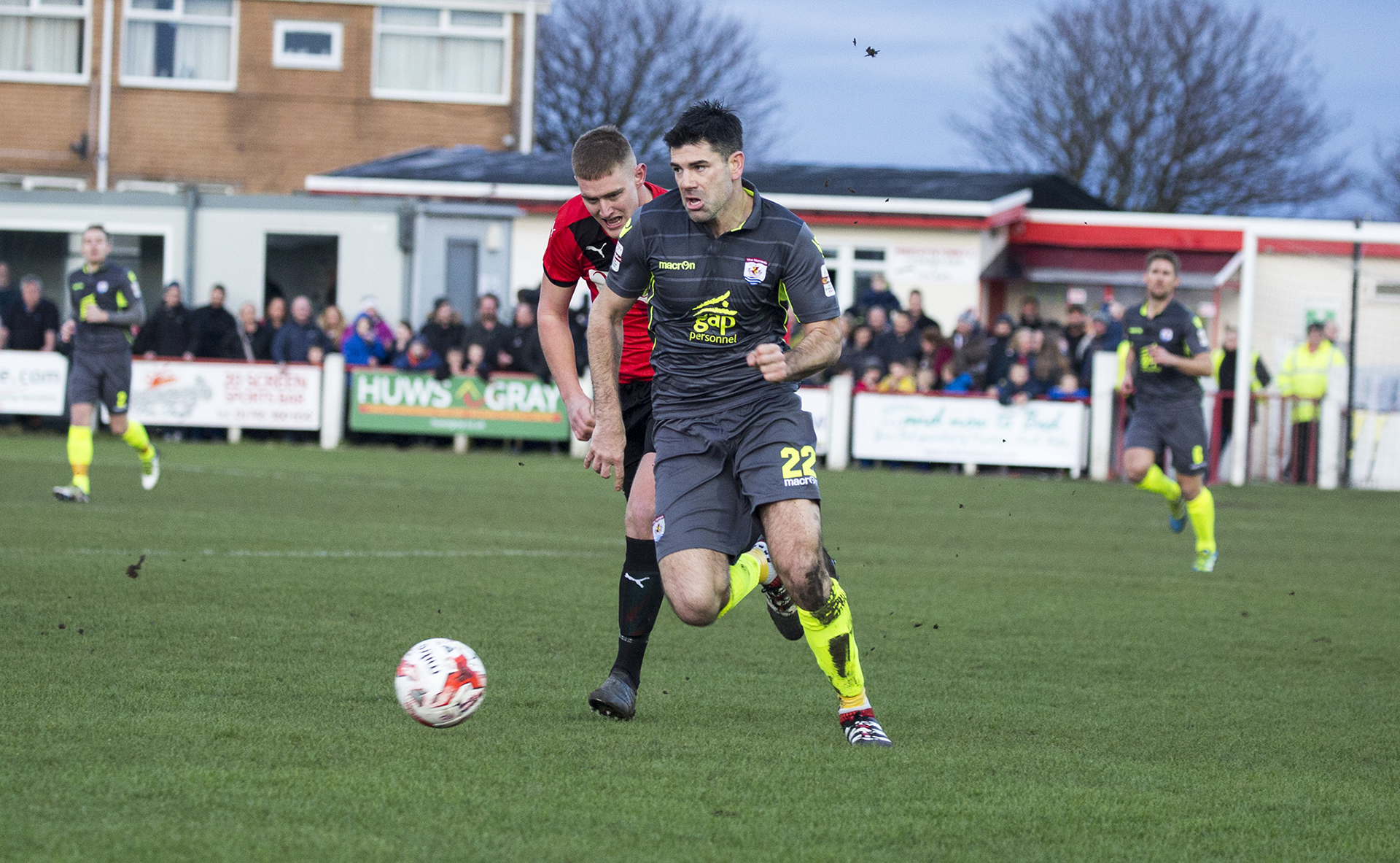 Michael Wilde goes on the offensive for The Nomads - © NCM Media