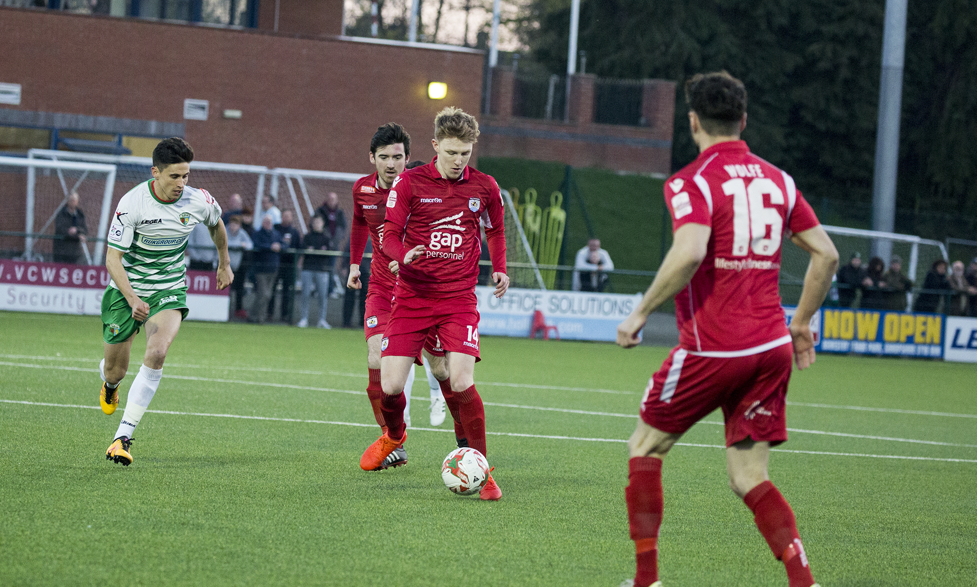 Declan Poole made his full debut for The Nomads