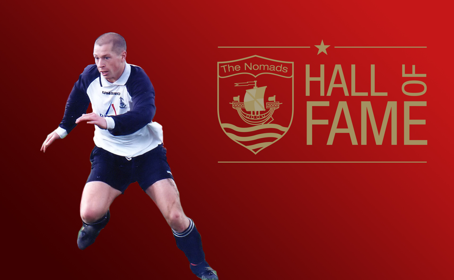 Craig Hutchinson has been named as the second inductee in The Nomads' Hall of Fame