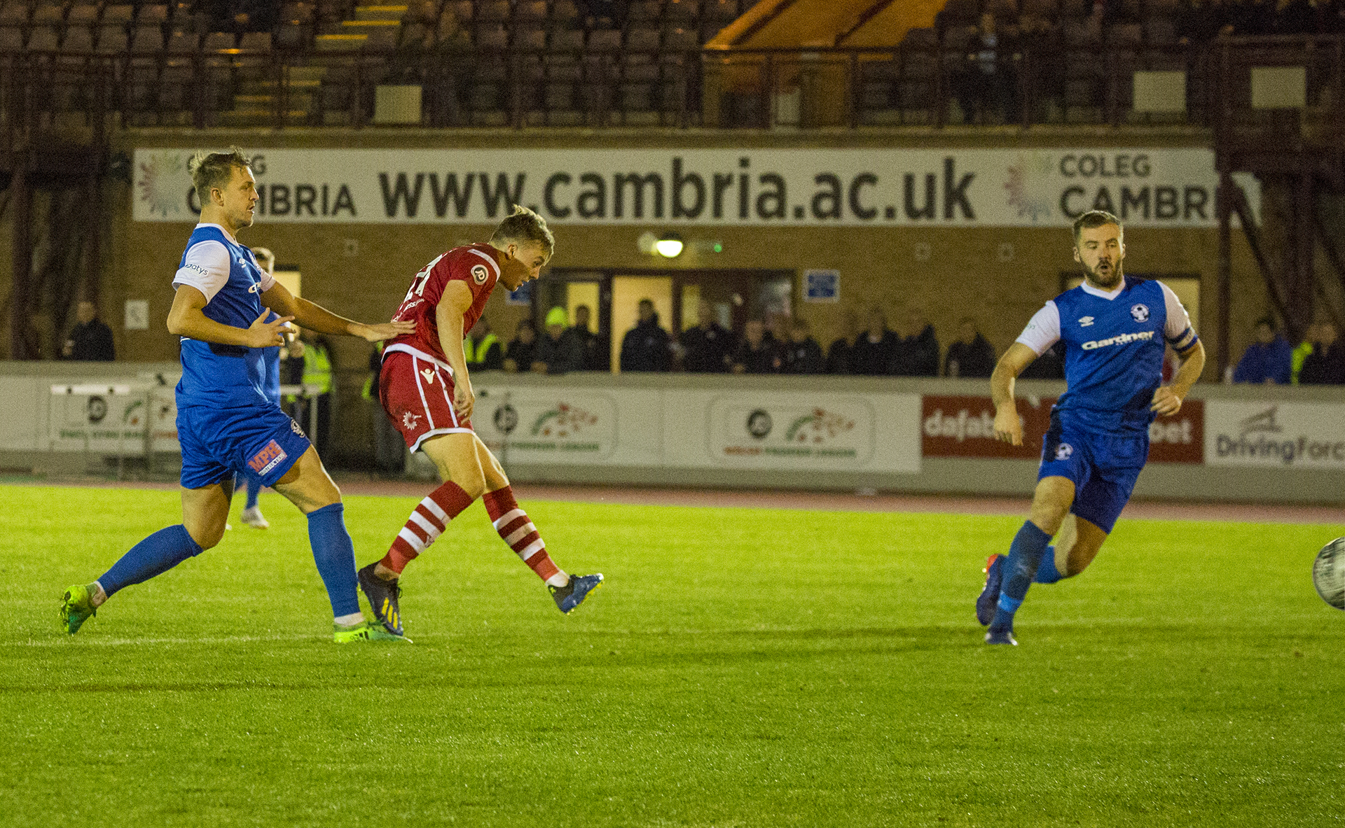 Rob Hughes doubles his tally early in the second half © NCM Media