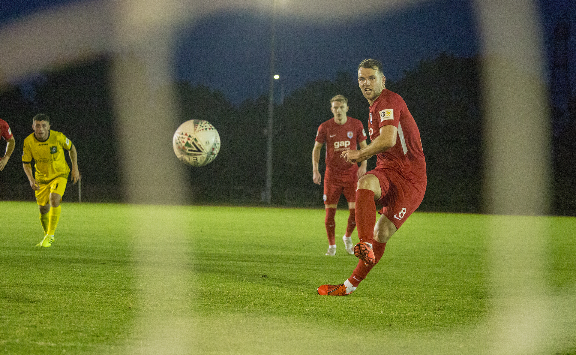 Callum Morris opens the scoring from the penalty spot | © NCM Media