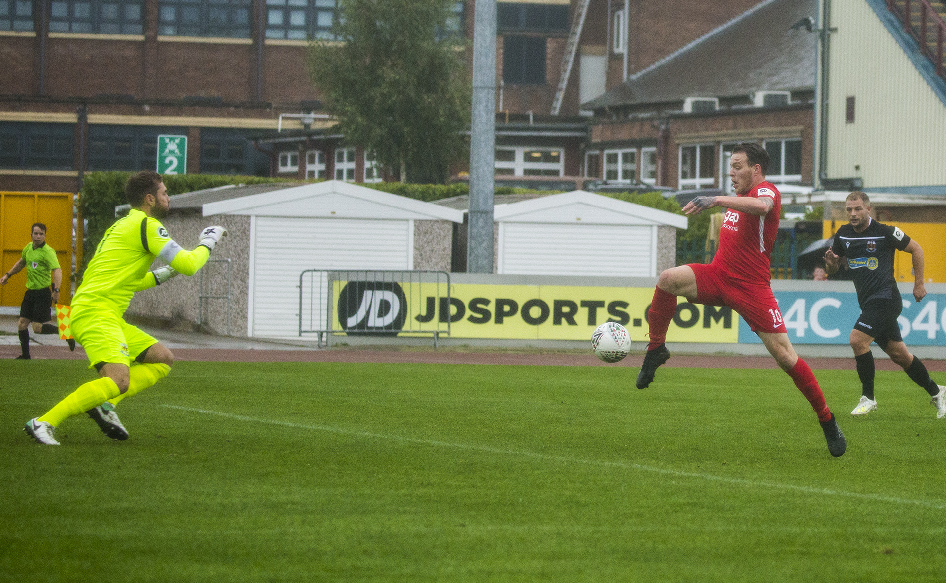 Jamie Insall opens the scoring | © NCM Media