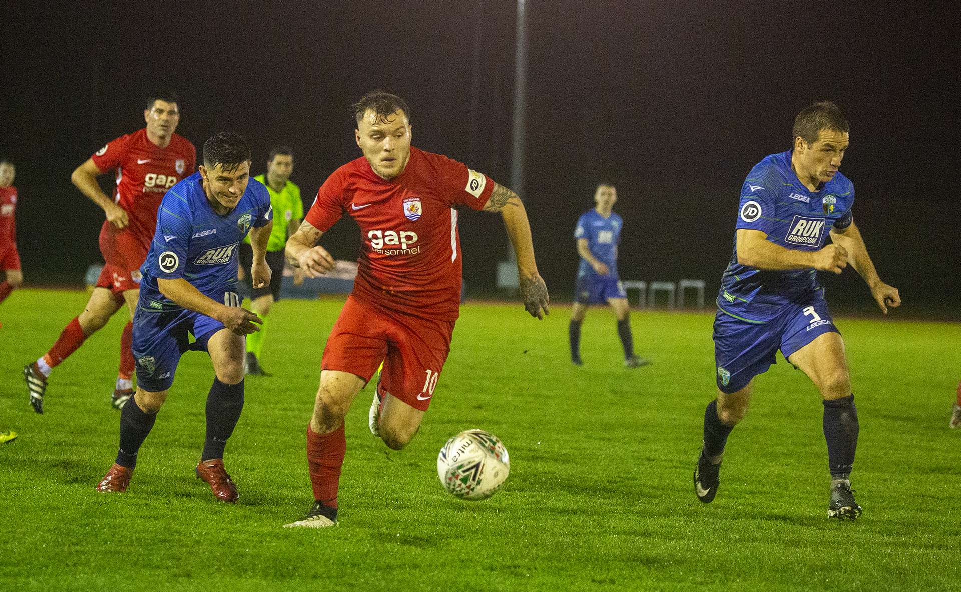 Jamie Insall was introduced to great effect in the second half | © NCM Media