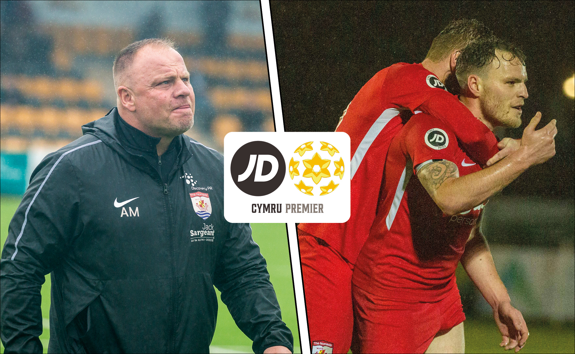 Andy Morrison and Jamie Insall have won the October JD Cymru Premier Manager and Player of the Month awards