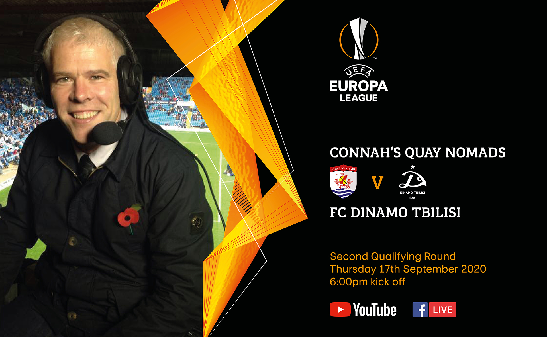 Connah's Quay Nomads vs Dinamo Tbilisi fixture information
