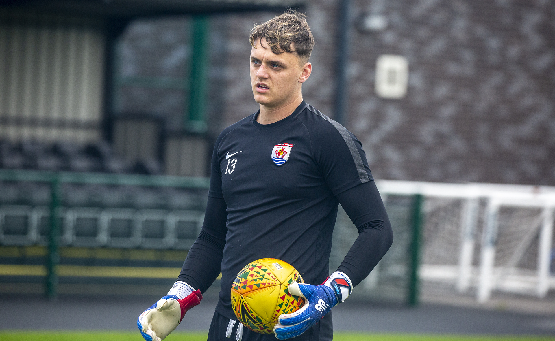 Oliver Byrne has been promoted to The Nomads' first choice goalkeeper | © NCM Media